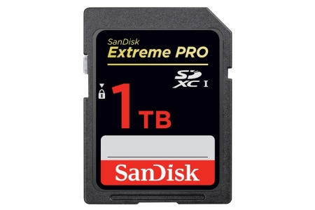 SD-карты SanDisk достигли терабайтного объёма