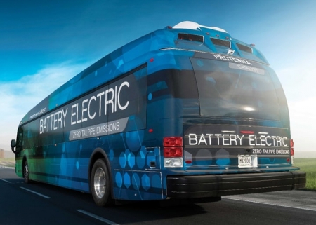Proterra Catalyst E2: электробус с тысячекилометровым запасом хода