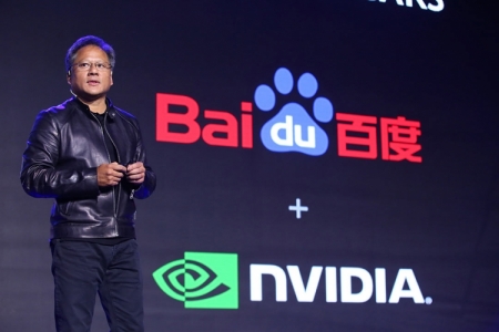 Baidu и NVIDIA работают вместе над самоходными автомобилями