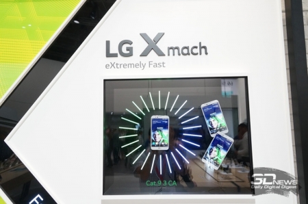 IFA 2016: Смартфоны X mach и X max на стенде LG