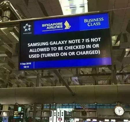 Samsung удалённо выключит взрывоопасные Galaxy Note 7