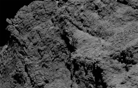 Фото дня: прощальный взгляд станции Rosetta на комету Чурюмова-Герасименко
