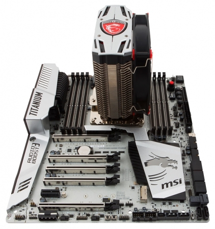 Фото и характеристики CPU-кулера MSI Core Frozr L