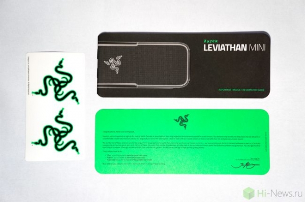 Обзор портативной акустической системы Razer Leviathan Mini