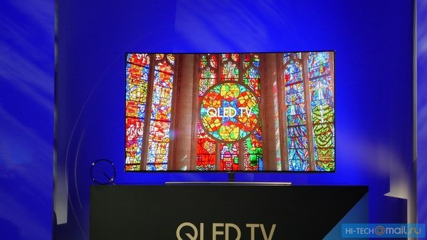 Телевизоры Samsung QLED уже продаются в России