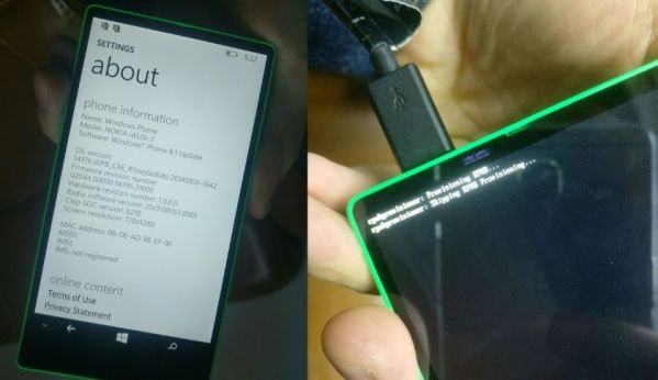 Безрамочный Nokia Lumia показался на фотографиях