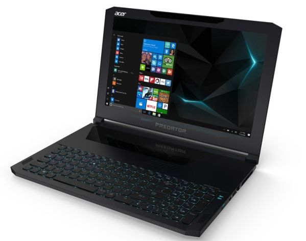 Acer выпустила игровой ноутбук Predator Triton 700