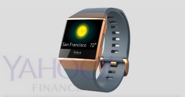 Появился первый рендер умных часов от Fitbit