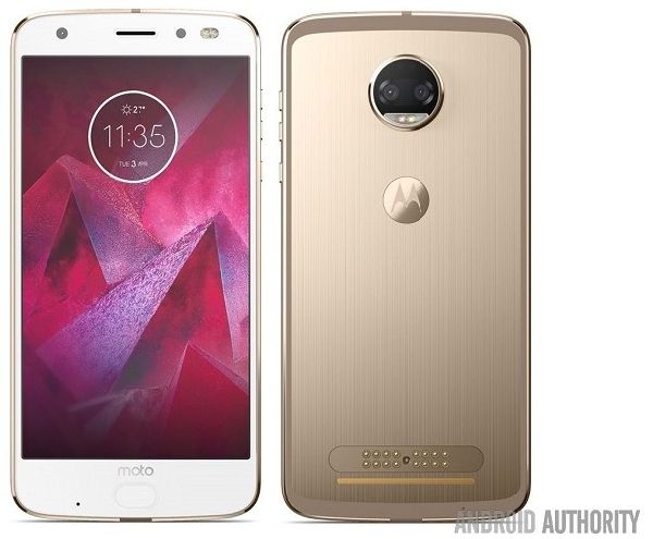 Смартфон Moto Z2 Force показался на рендере