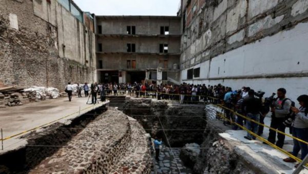 В Мексике раскопали стадион с останками принесённых в жертву игроков