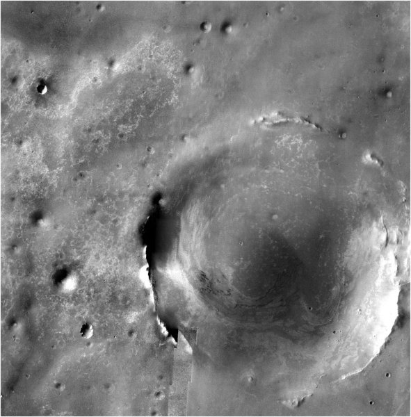 NASA исследуют кратер Индевор на Марсе