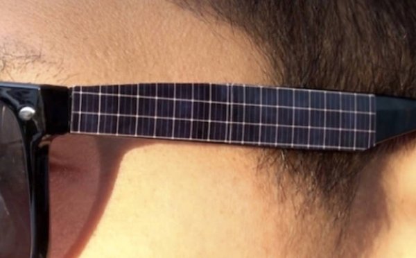 Ученые разработали солнцезащитные очки с солнечными батареями