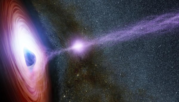 Ученые: Черные дыры поедают «галактики-медузы» изнутри