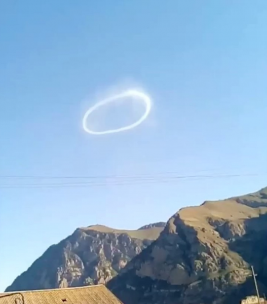 В Северной Осетии очевидец поймал на фото загадочный НЛО