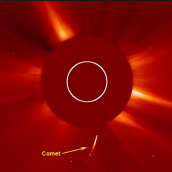 Конспирологи рассказали об упавшей на Солнце огромной комете, предвестнице апокалипсиса