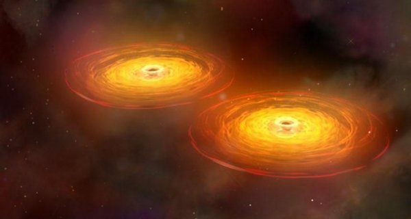 Ученые, обнаружив  двойные черные дыры, научились их «ловить»