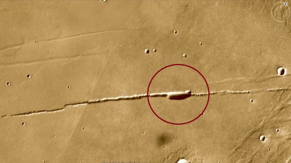 Уральский уфолог нашел на Марсе 18-километровый «звездолет»: На Красной планете произошла авария с участием НЛО