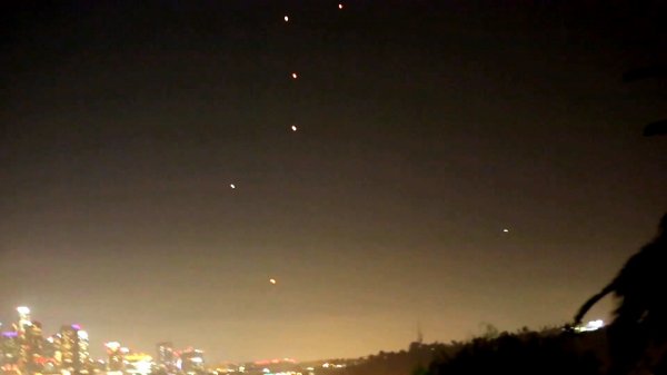 Два НЛО исследовали территорию над Лос-Анджелесом