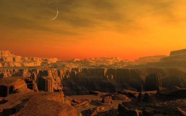 Исследования позволили предположить, что на Марсе могла быть жизнь: Возможно, 4,4 миллиона лет назад с Землею столкнулась Красная планета