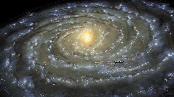Найдена самая древняя во Вселенной спиральная галактика: Космическому пространству 11 млрд. лет