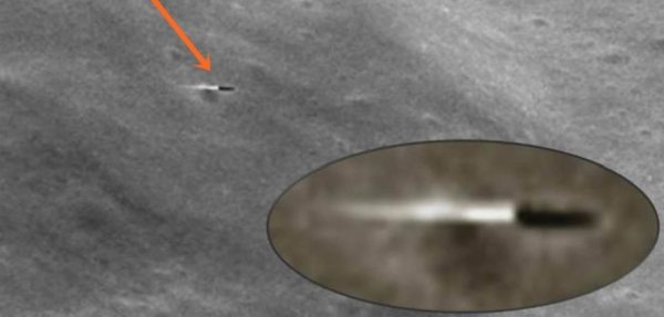 Сенсационное фото NASA 1973 года доказало присутствие НЛО на Луне