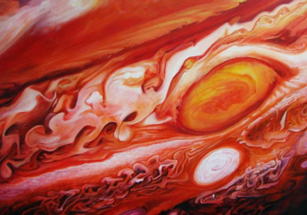 Зонд Juno заглянул внутрь большого красного пятна Юпитера