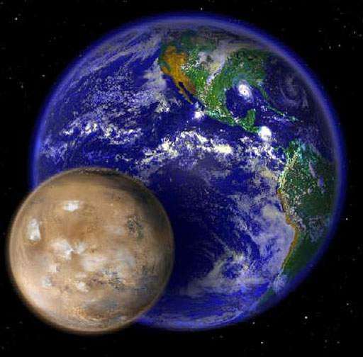 Астрофизики: Марс и Земля не всегда являлись соседями по Солнечной системе