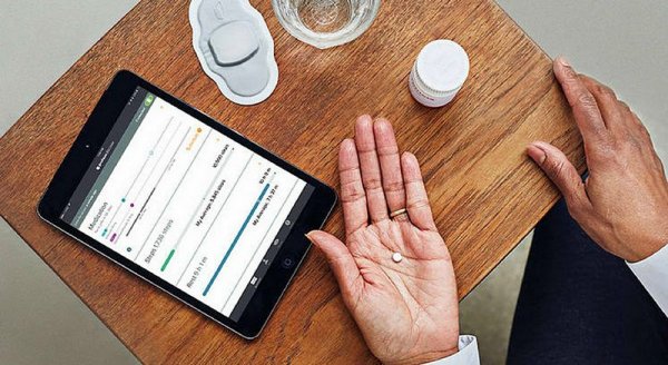 В США выпустят новые цифровые таблетки с датчиком приема лекарства