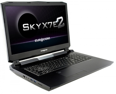 Eurocom оснастила ноутбуки Sky X7E2 и X9E2 экраном QHD с частотой обновления 120 Гц
